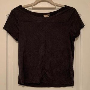 LA Hearts Suede Tassel T Shirt